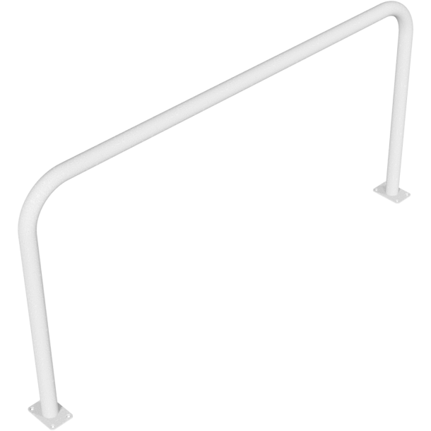 Hoop of steel tube |  60 x 2,5 mm | without cross bar | to be fixed by plugs | total width: 2000 mm | total height: 1000 mm | hot-dip galvanized